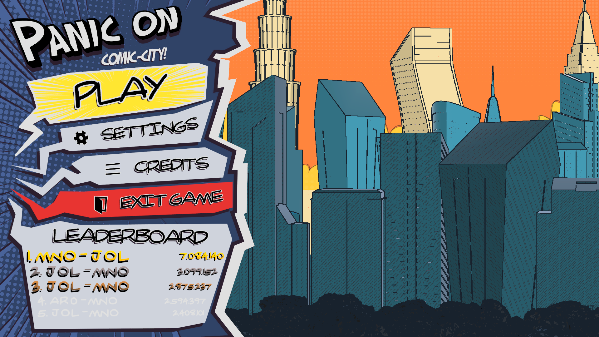 Thumbnail of Panic On Comic City !